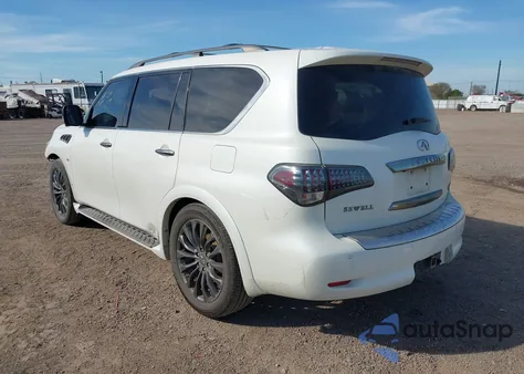 2017 Infiniti Qx80 Limited из США, поврежденный, VIN JN8AZ2NE1H9151161